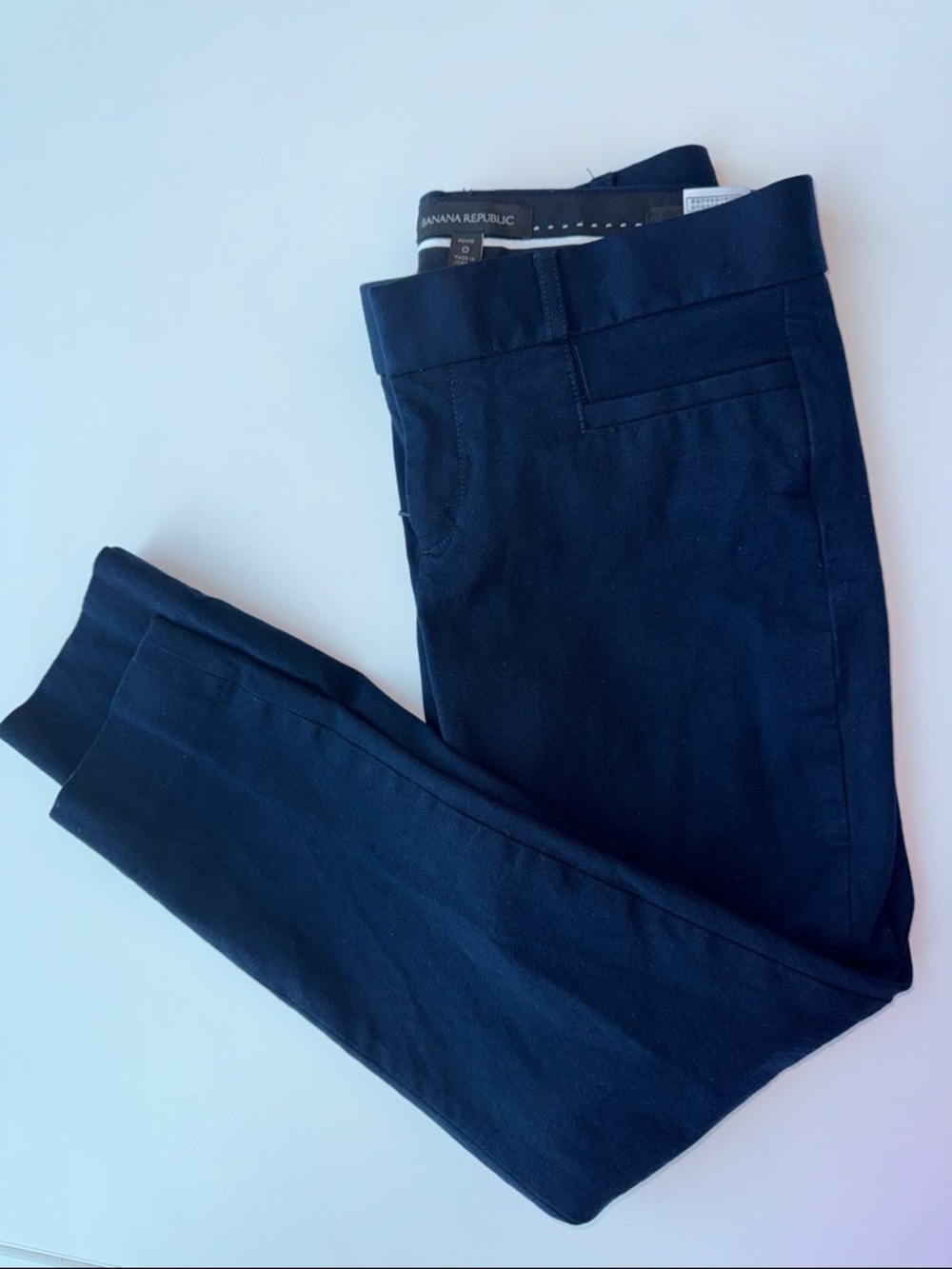 Banana Republic Navy Women's Trousers